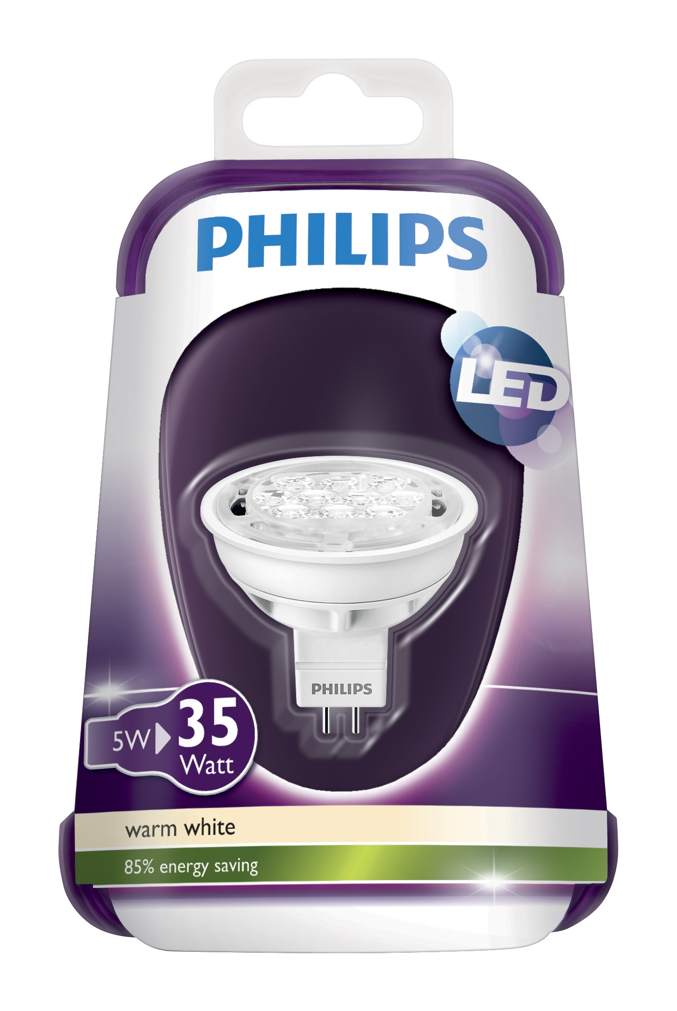 Philips LEDbulb 5-35W GU5.3 827 36D